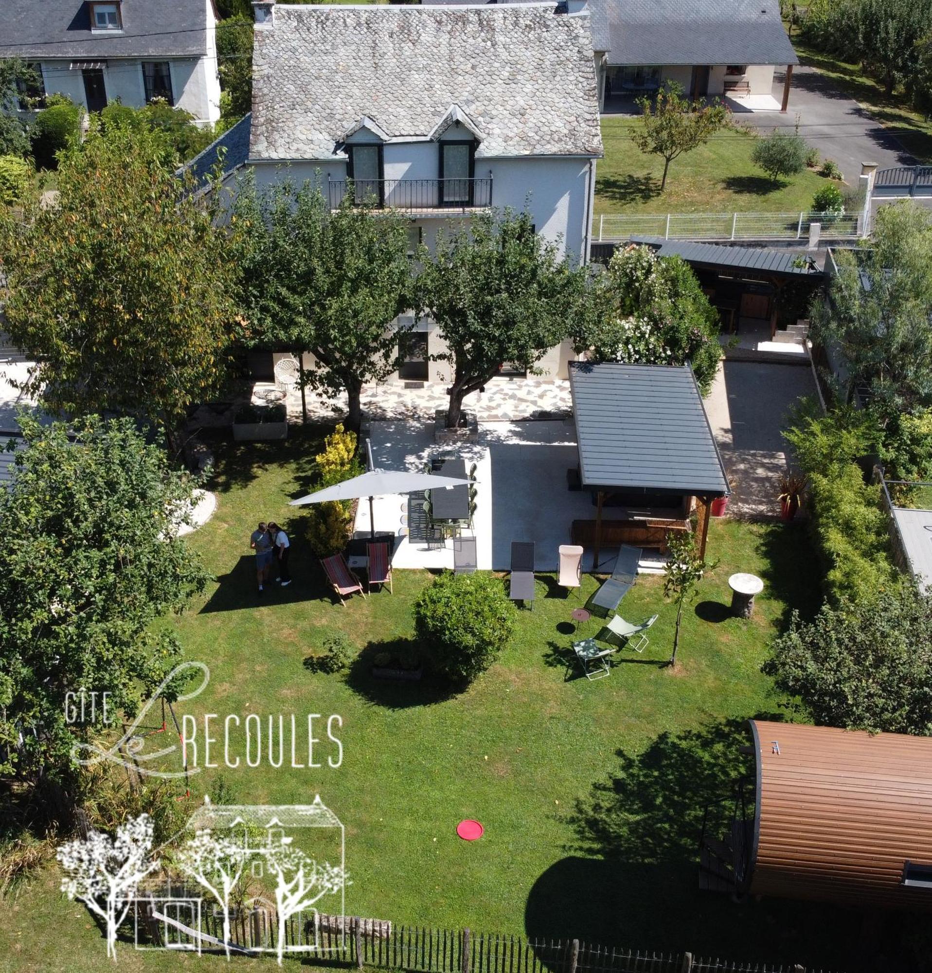 Villa Gite Le Recoules Espalion Exterior foto